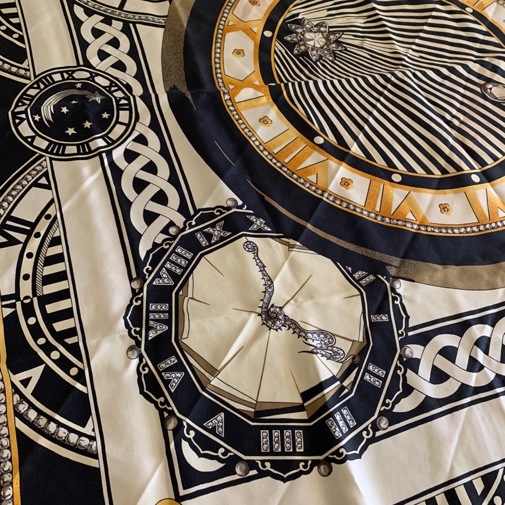 Authentic must de Cartier silk scarf - Picture 4 of 7